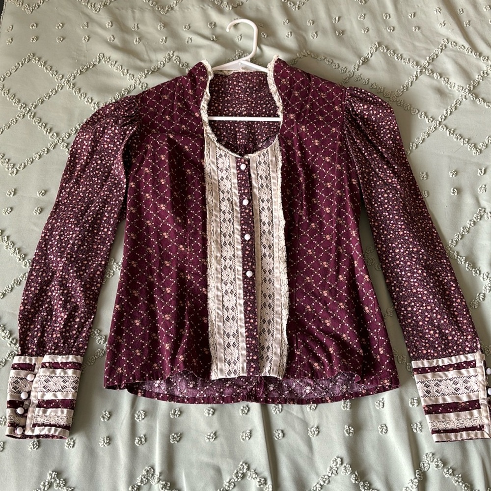 Homemade 1970s button down